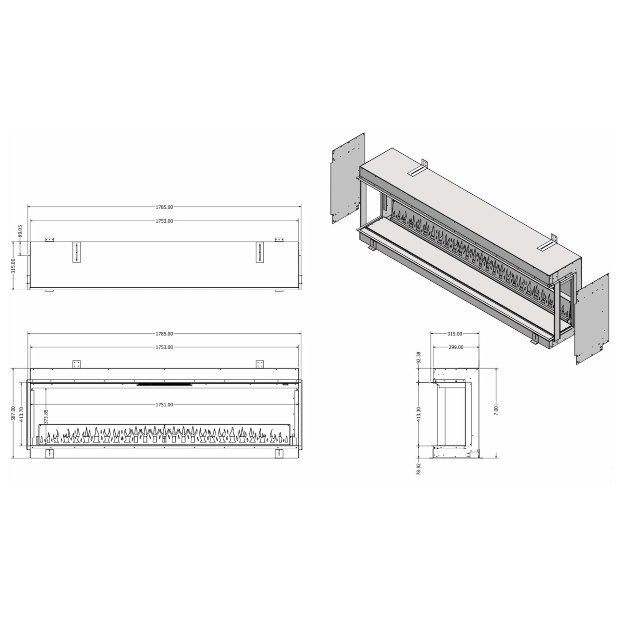 E-lectra 1800 (1785mm Wide)