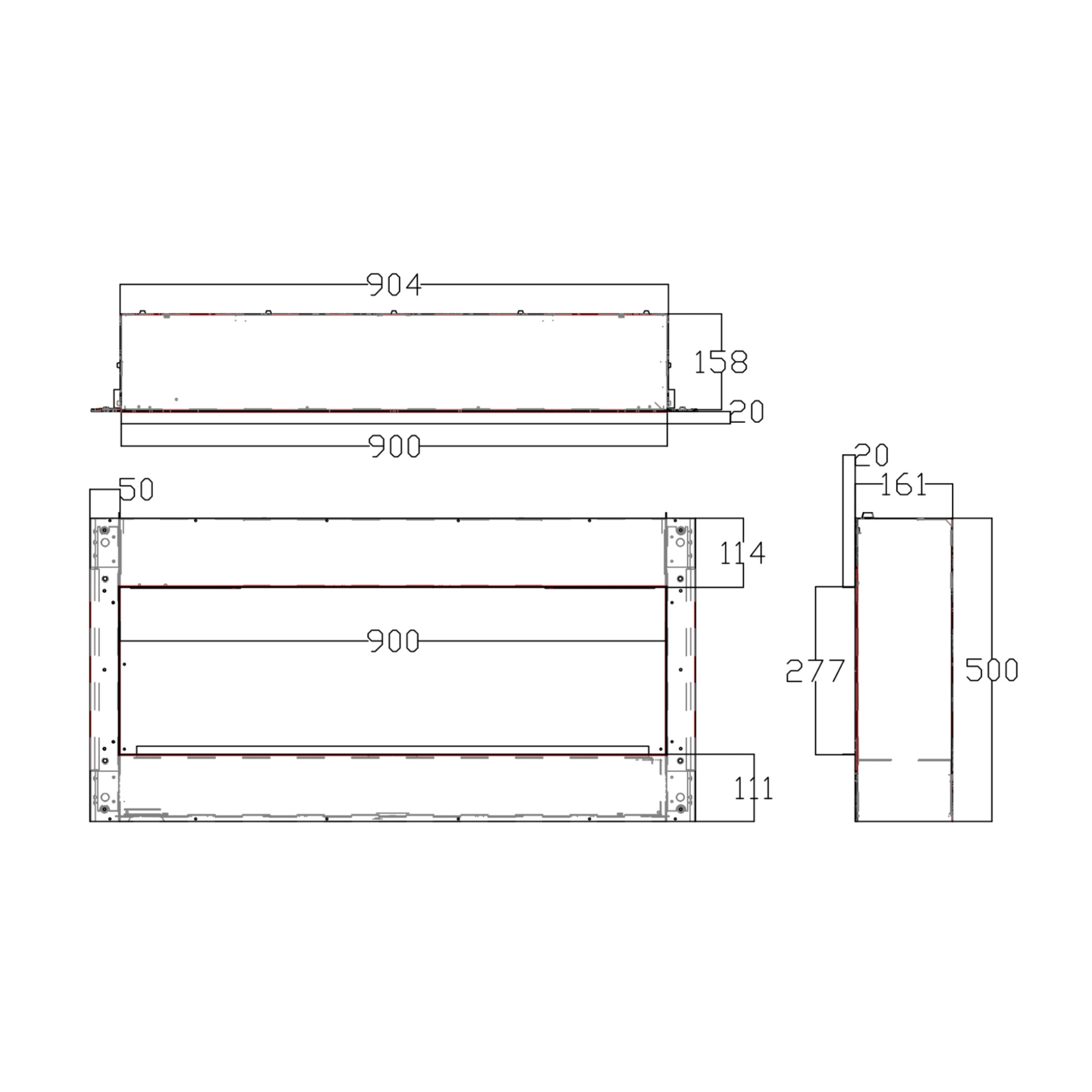 Gotham 900 (900mm Wide)