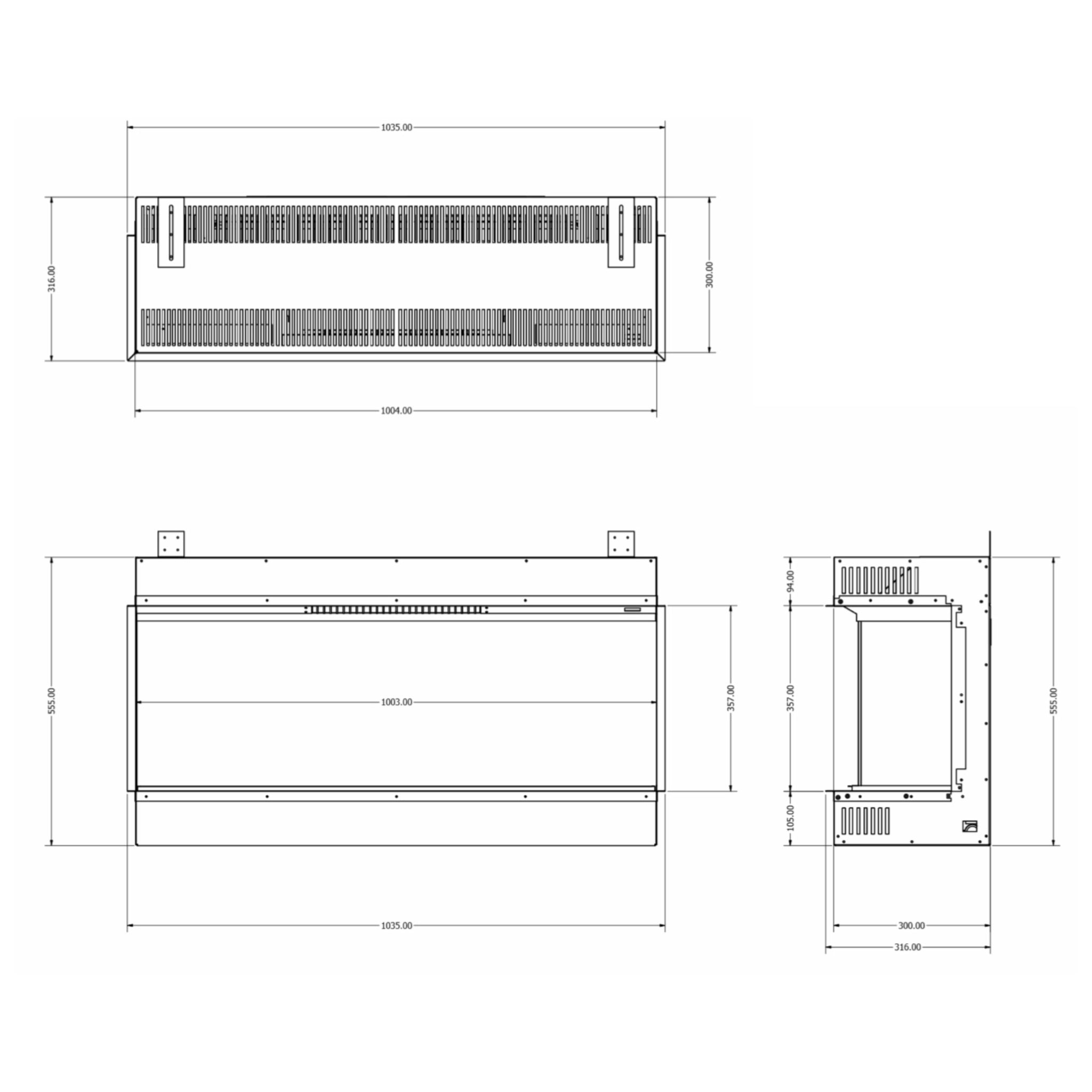 e1030 (1035mm Wide)