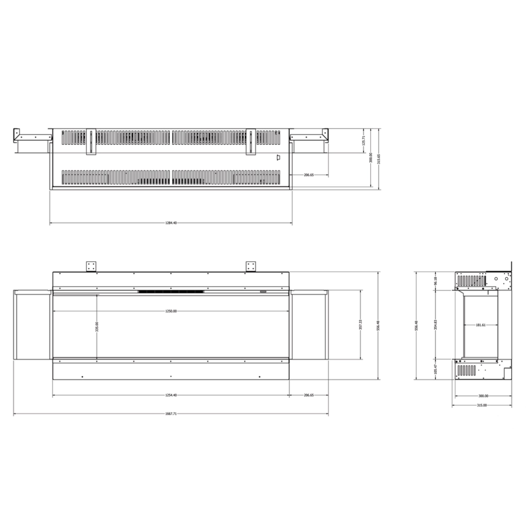 e1250 (1284mm Wide)