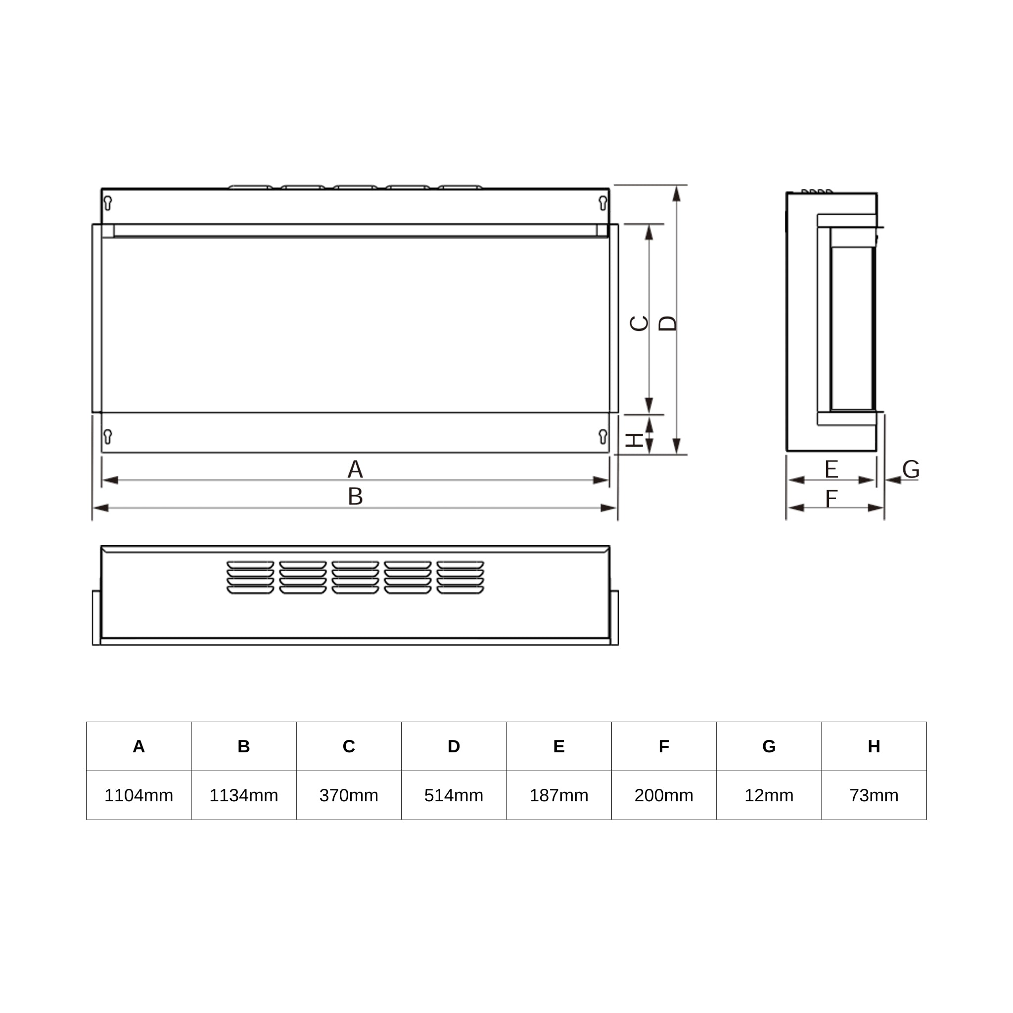 Infinity i1100e (slim)