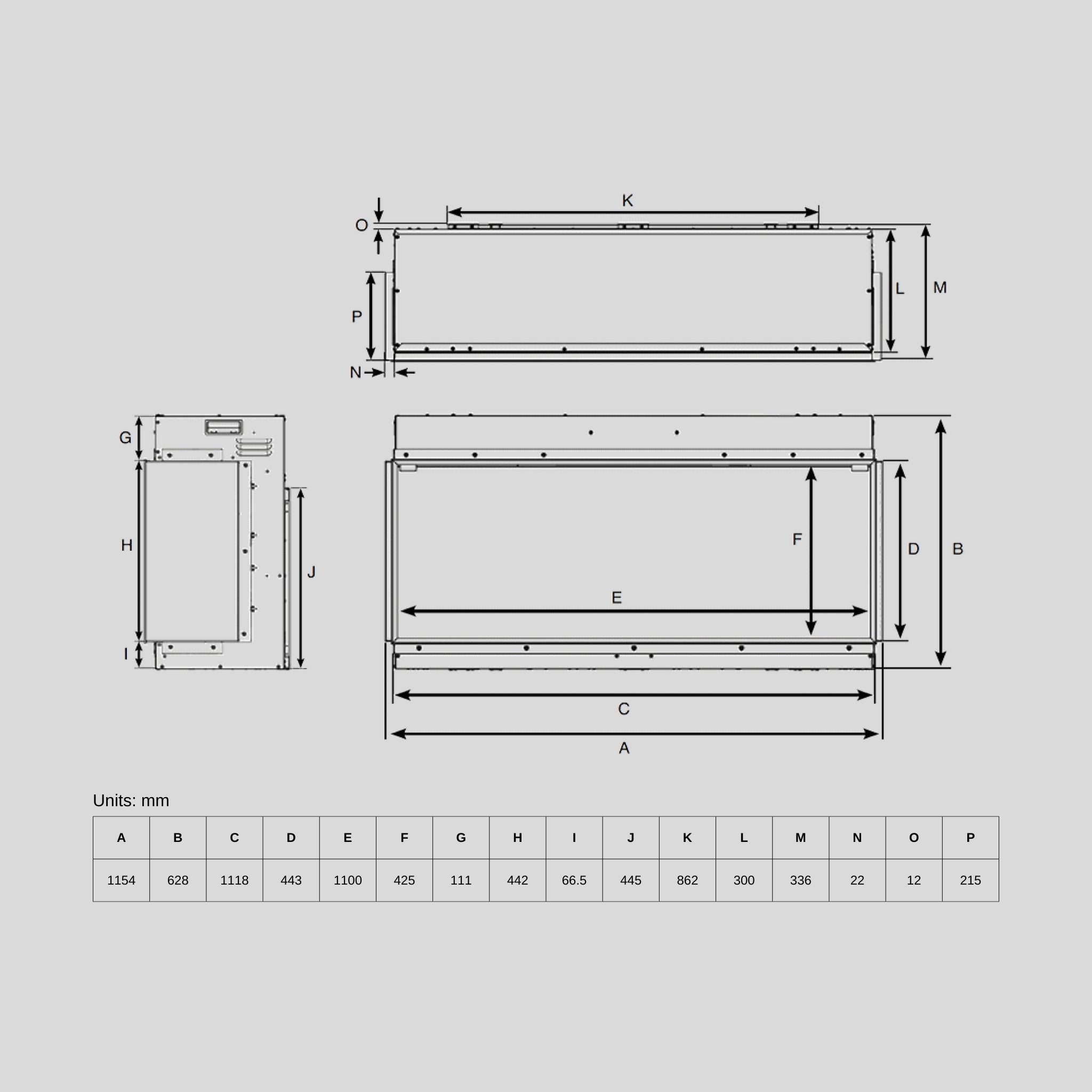 Onyx Avanti 110rw (1100mm Wide)